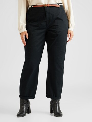 ONLY Curve Regular Hose 'BIANA' in Schwarz: Vorderseite