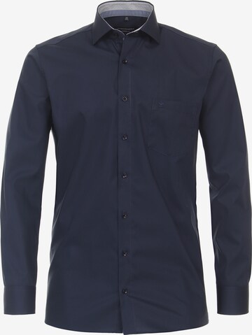 CASAMODA Slim fit Business Shirt in Blue: front