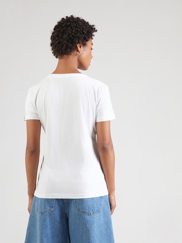 T-shirt ALPHA INDUSTRIES en blanc