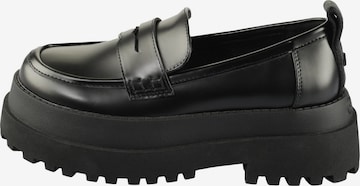 BUFFALO Loafer 'Pluto' värissä musta: etupuoli