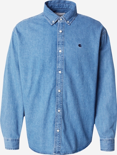 Marškiniai 'Lucas' iš Carhartt WIP, spalva – tamsiai (džinso) mėlyna, Prekių apžvalga