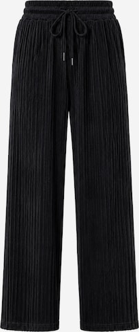 Worldclassca Pleated Pants in Black: front
