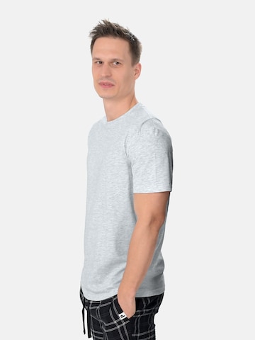 Maglietta 'Pantoneclo Men’s Round Neck T-Shirt' di PANTONECLO in grigio