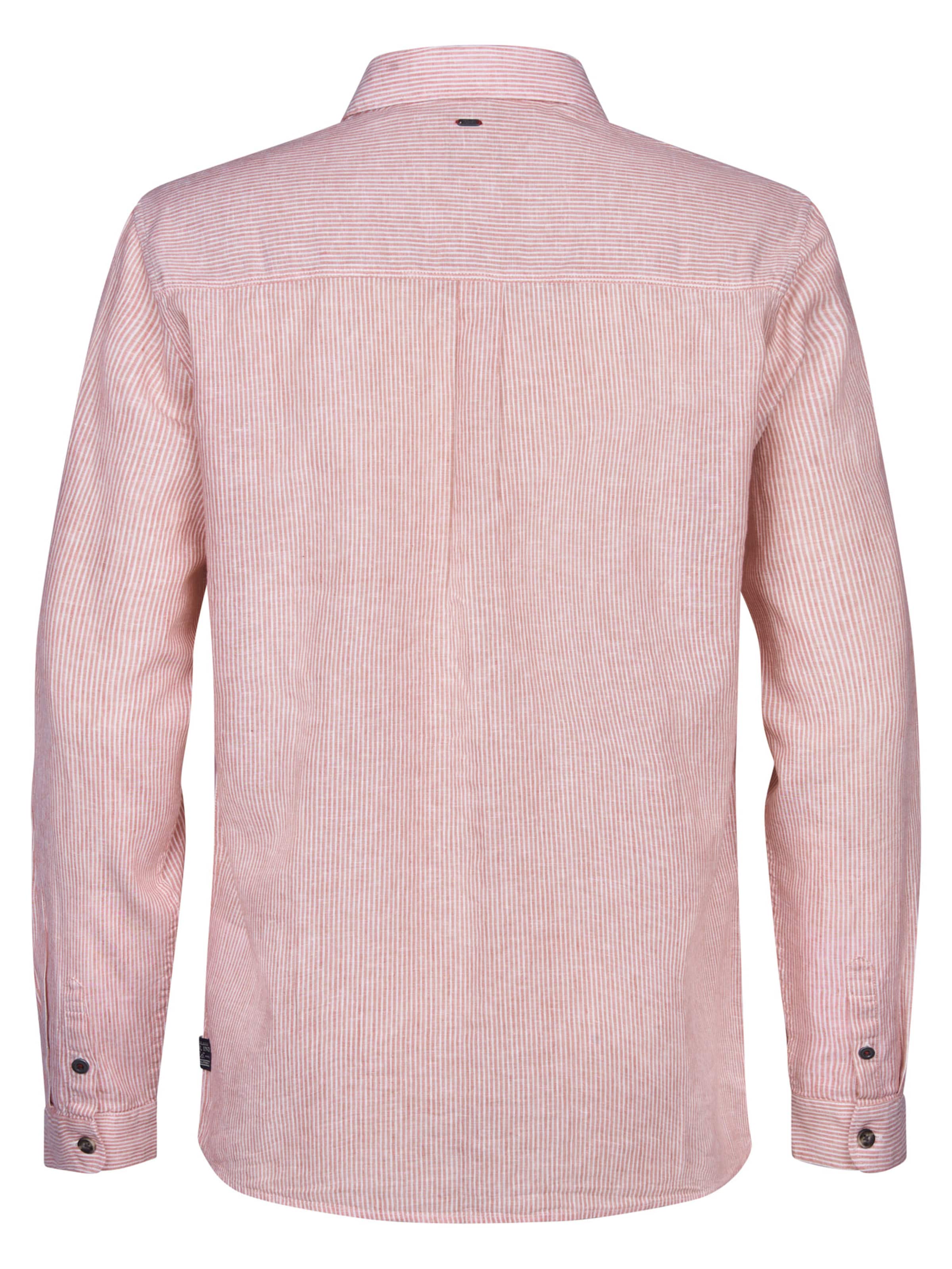 Petrol Industries Regular Fit Hemd 'Eclipse' in Rot