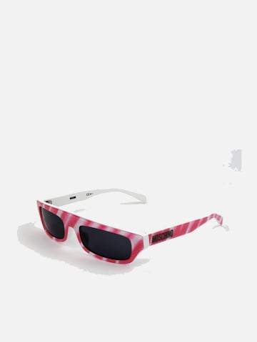 MOSCHINO Zonnebril 'Moschino MOS047/S Silv blk s 53/19/135 Women Sunglasses' in Gemengde kleuren