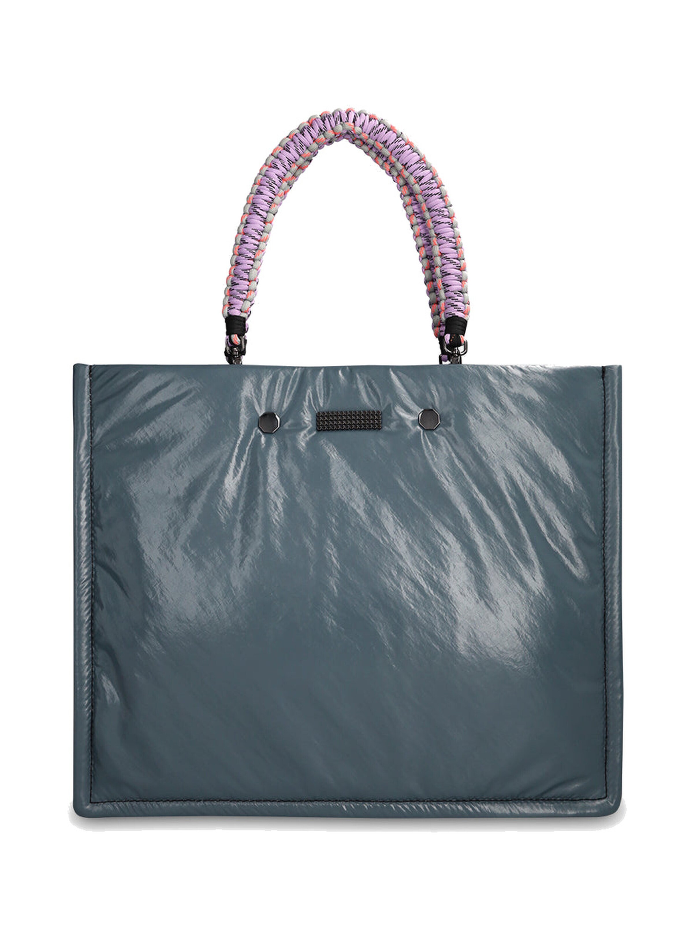 Clio Handbag 'FLEX NYLON' in Grey: front