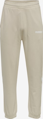 Hummel Workout Pants in Grey: front