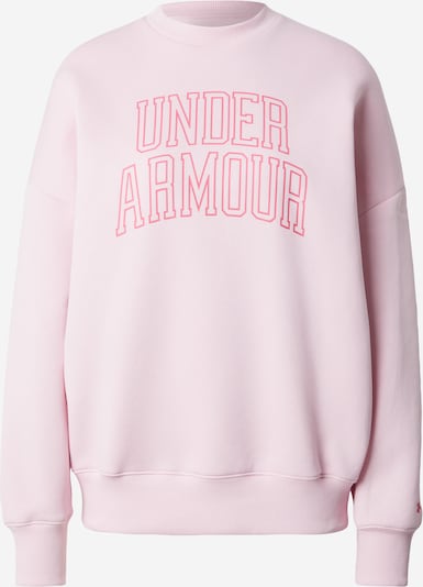 L dydžio Sportinio tipo megztinis iš UNDER ARMOUR, spalva – rožinė / šviesiai rožinė, Prekių apžvalga