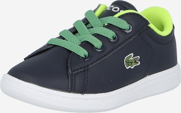 LACOSTE - Zapatillas deportivas en azul: frente