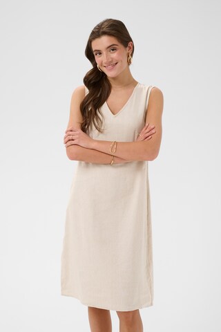 Cream Dress 'CRJune' in Beige: front