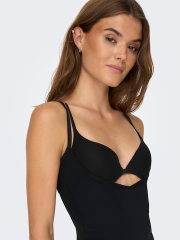 Robe gainante 'Tracy' ONLY en noir