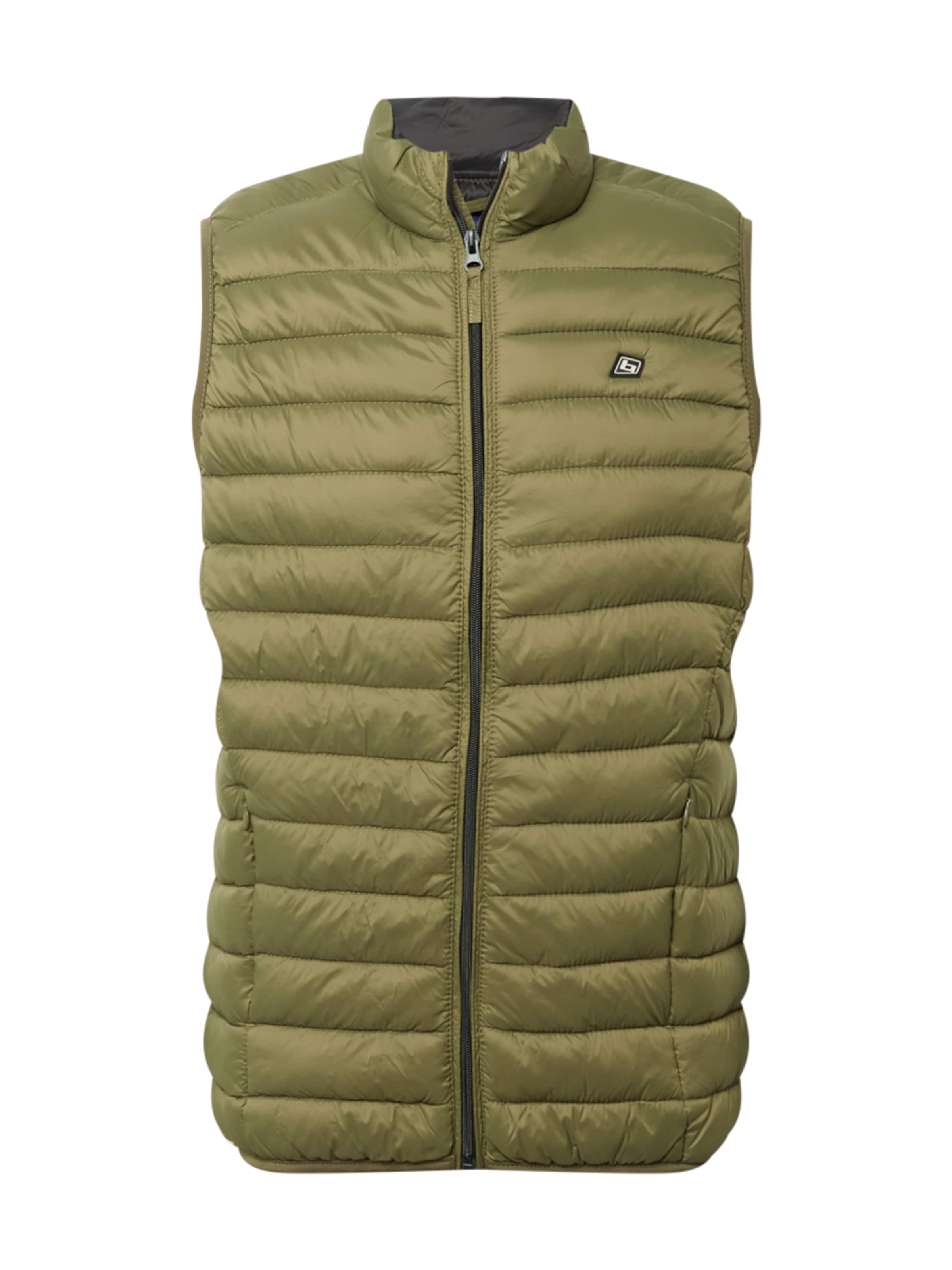 BLEND Vest 'Romsey' in Green: front