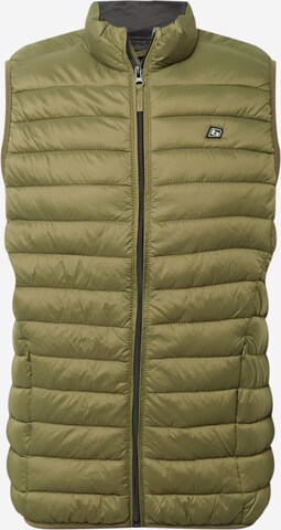 BLEND Vest 'Romsey' in Green: front