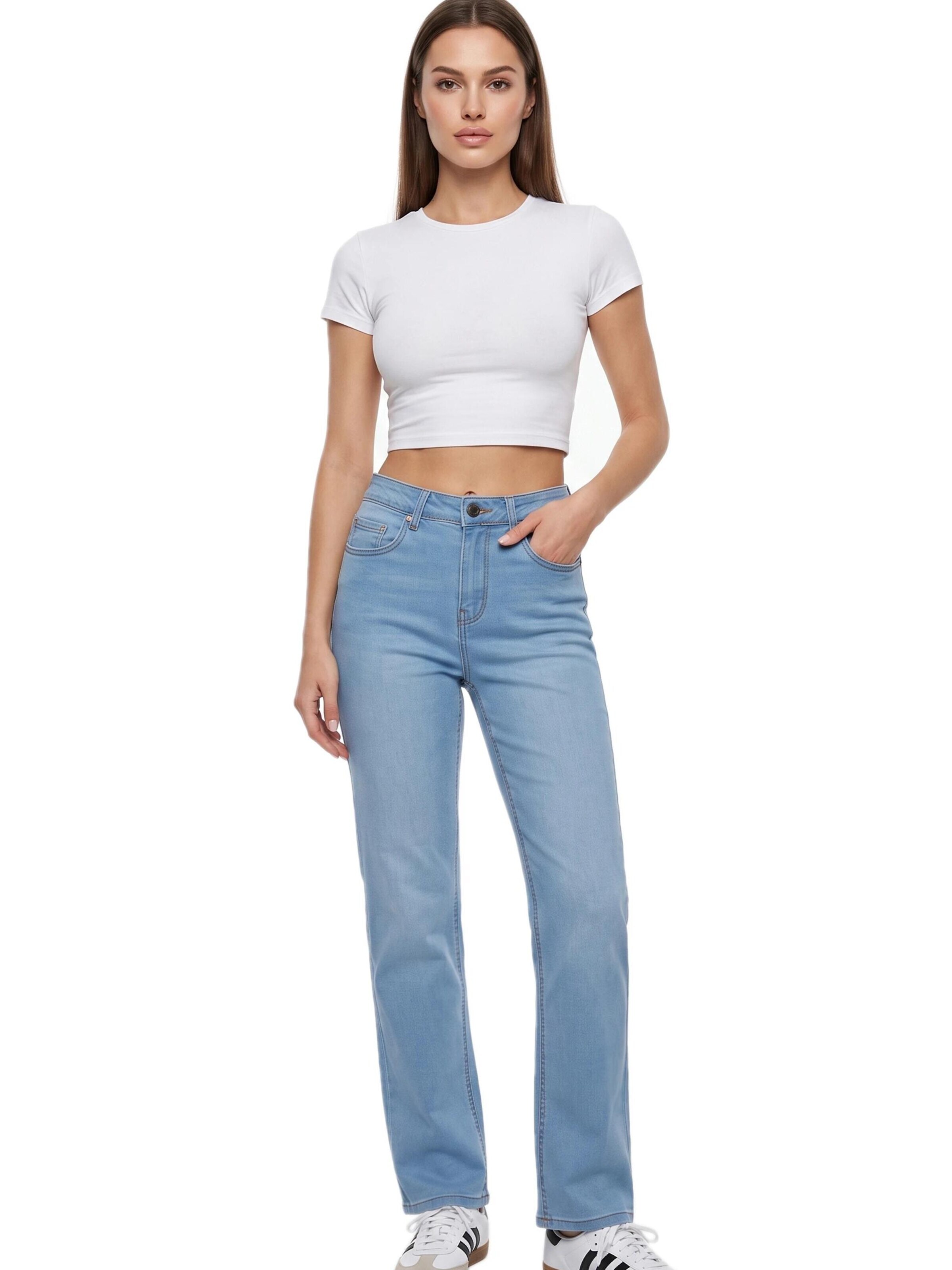 ESRA Regular Jeans in Blue: front