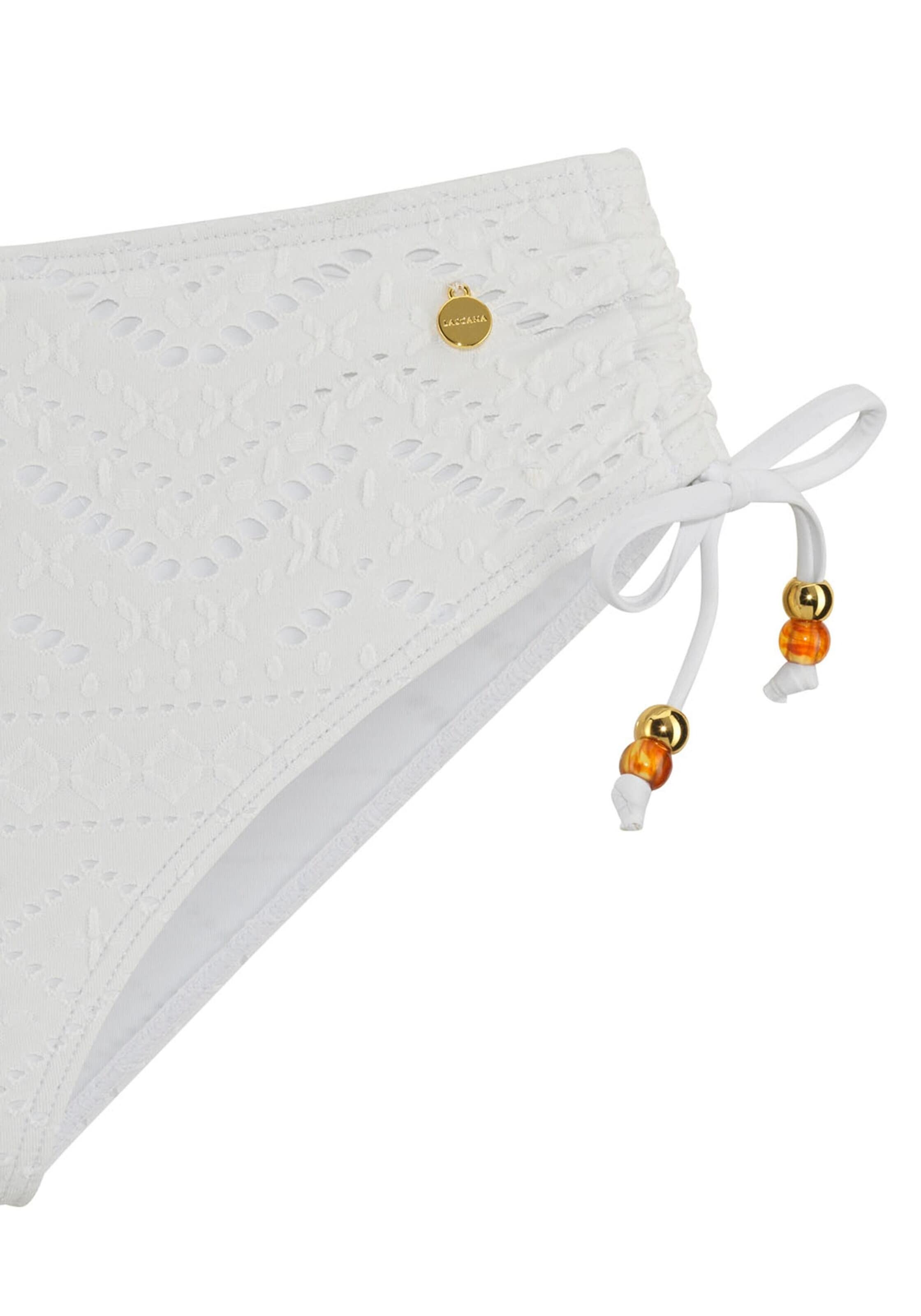 LASCANA Bikini nadrágok - fehér