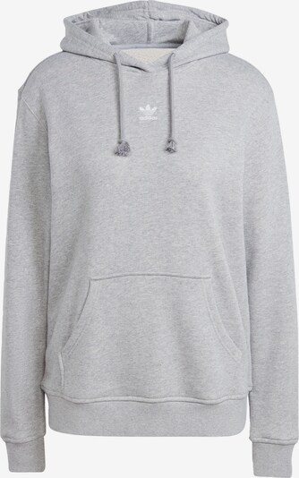 ADIDAS ORIGINALS Sweatshirt 'Adicolor Essentials' in de kleur Grijs gemêleerd / Wit, Productweergave