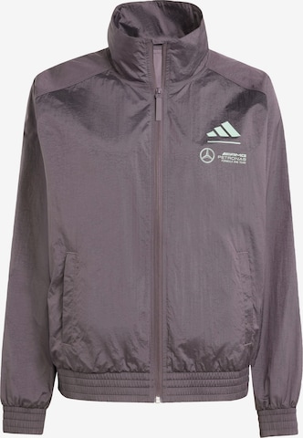 Veste de sport 'Mercedes AMG Petronas Formula One Team' ADIDAS PERFORMANCE en gris : devant