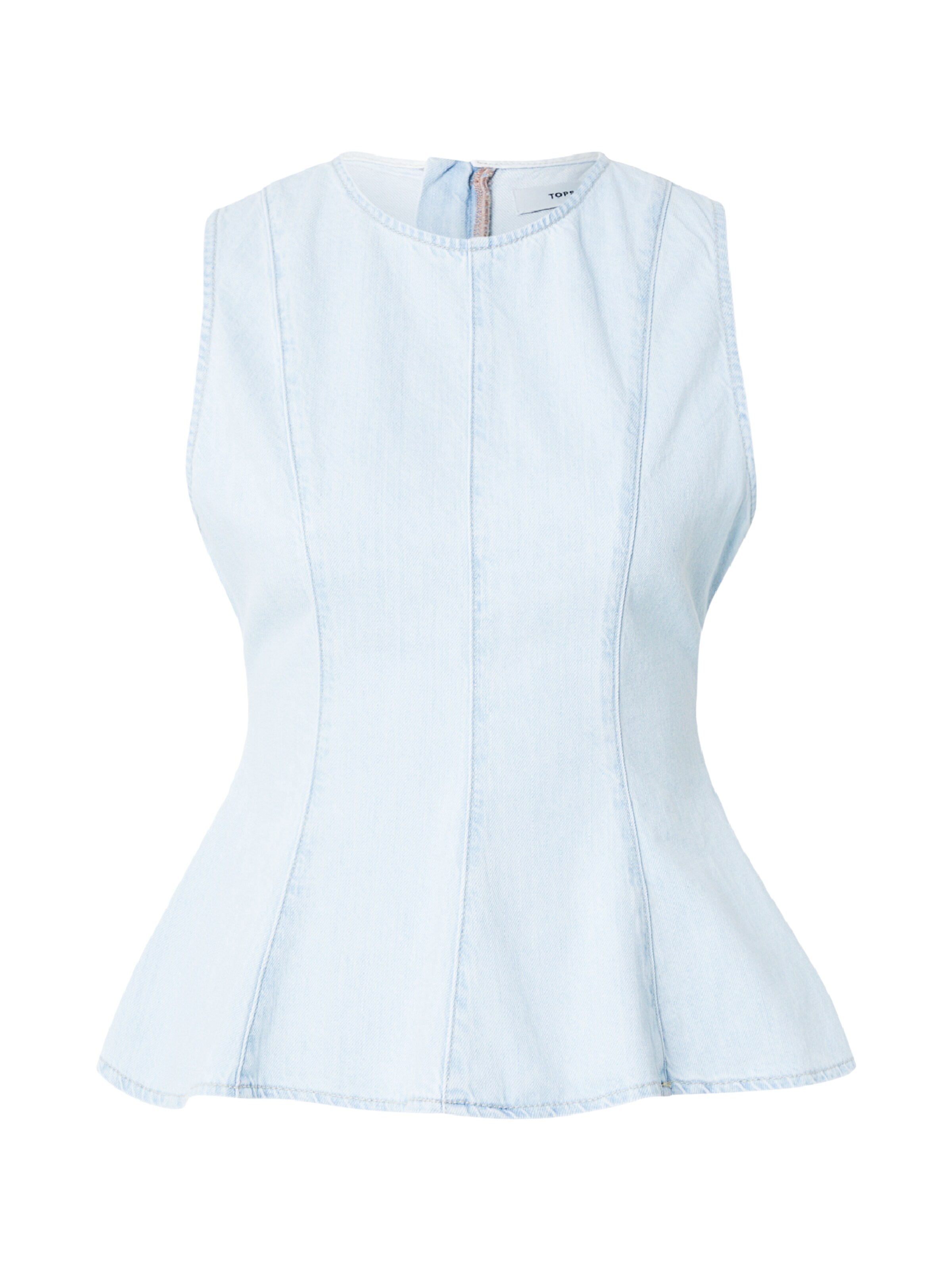 TOPSHOP Overdel 'LEA' i blå: forside