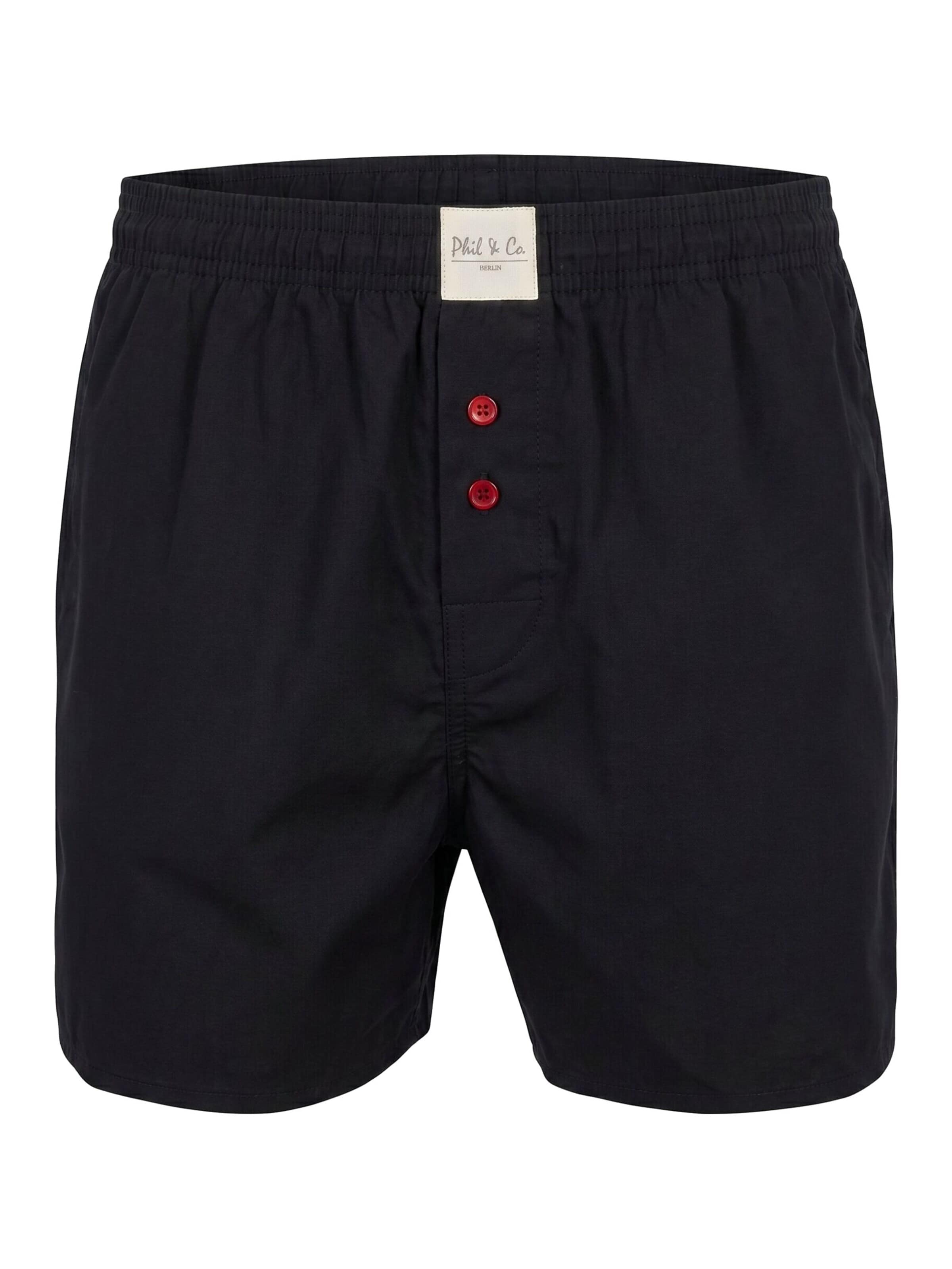 Phil & Co. Berlin Boxer shorts 'Phil & Co. Berlin Men's Woven Boxers 12 Pack – Loose Fit Boxer Shorts – 60% Cotton & 40% Polyester – Breathable, Wrinkle-Resistant & Easy Care' in Mixed colours