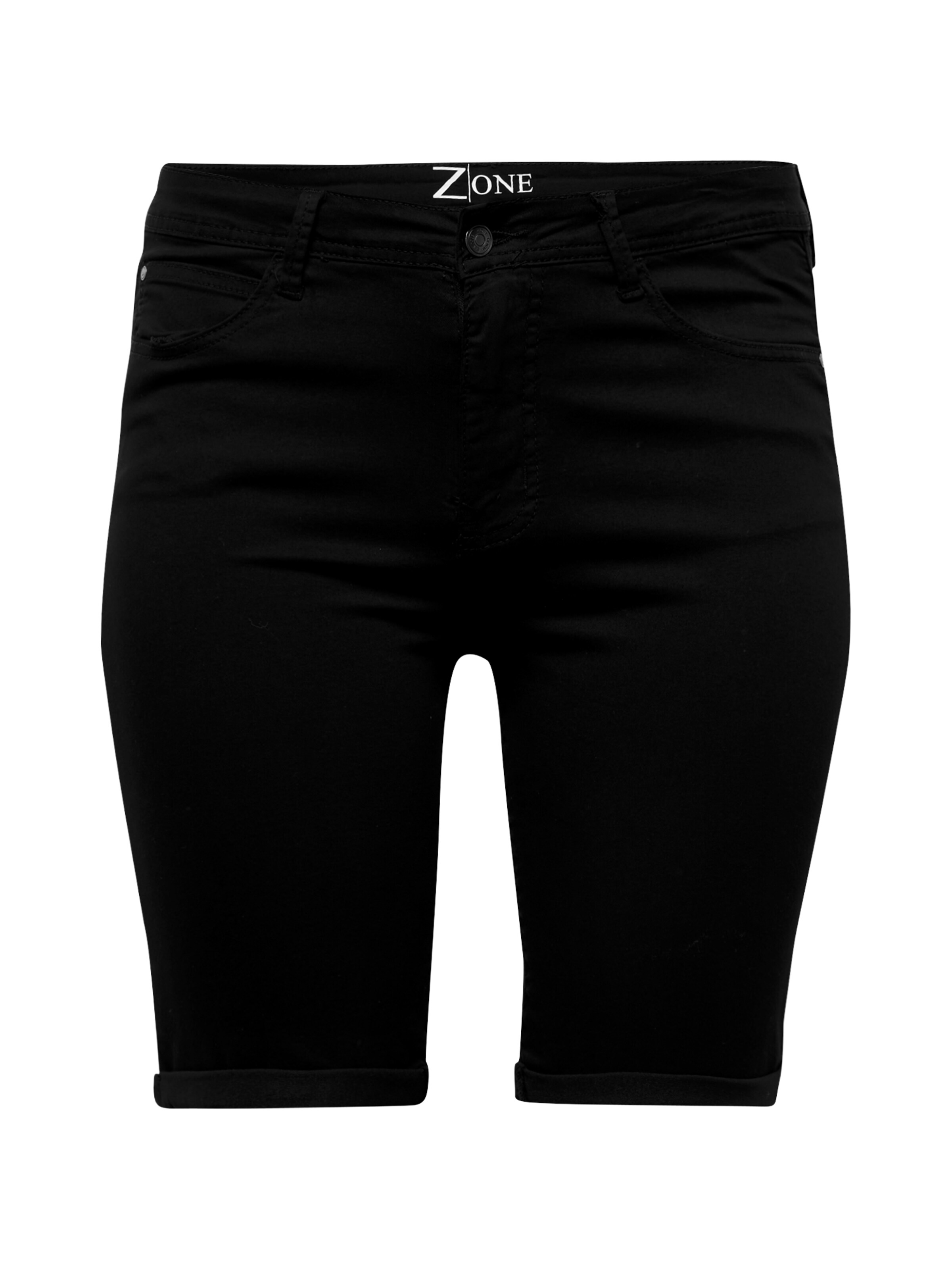 Z-One Slimfit Kavbojke 'Jenny' | črna barva: sprednja stran