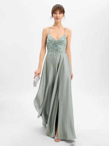 Robe de soirée Laona en vert