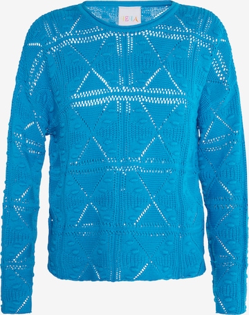 IZIA Sweater 'Eyota' in Blue: front