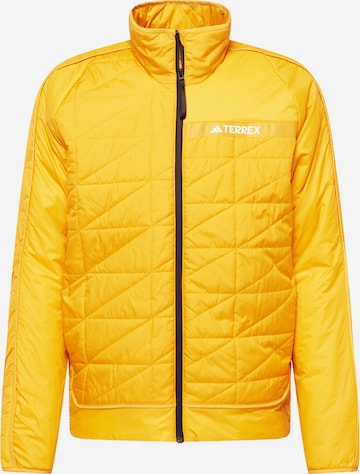 ADIDAS TERREX Outdoor jacket in Yellow: front