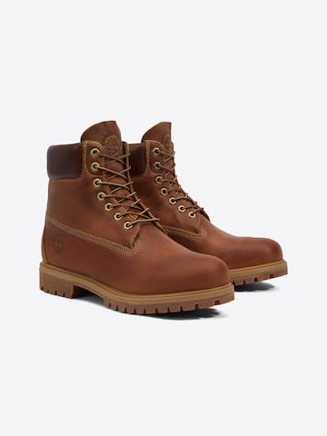 TIMBERLAND Fűzős csizmák - barna