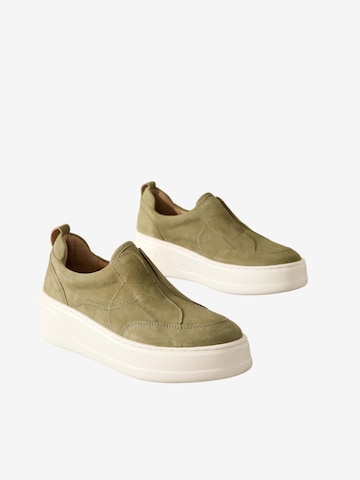 Next - Sapatilhas slip-on em verde