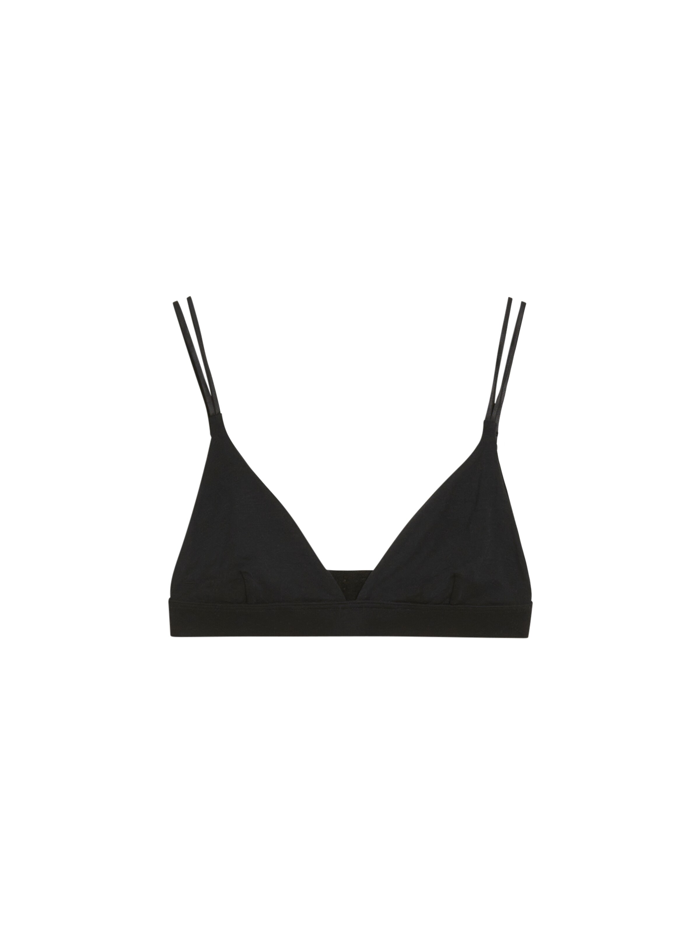 ARMEDANGELS Triangle Bra in Black: front