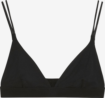 Triangle Soutien-gorge ARMEDANGELS en noir : devant