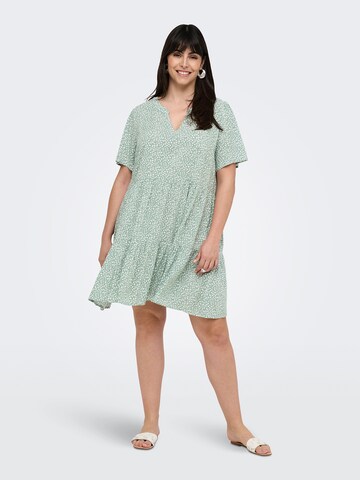 ONLY Carmakoma Summer dress 'Carzally Thea' in Green