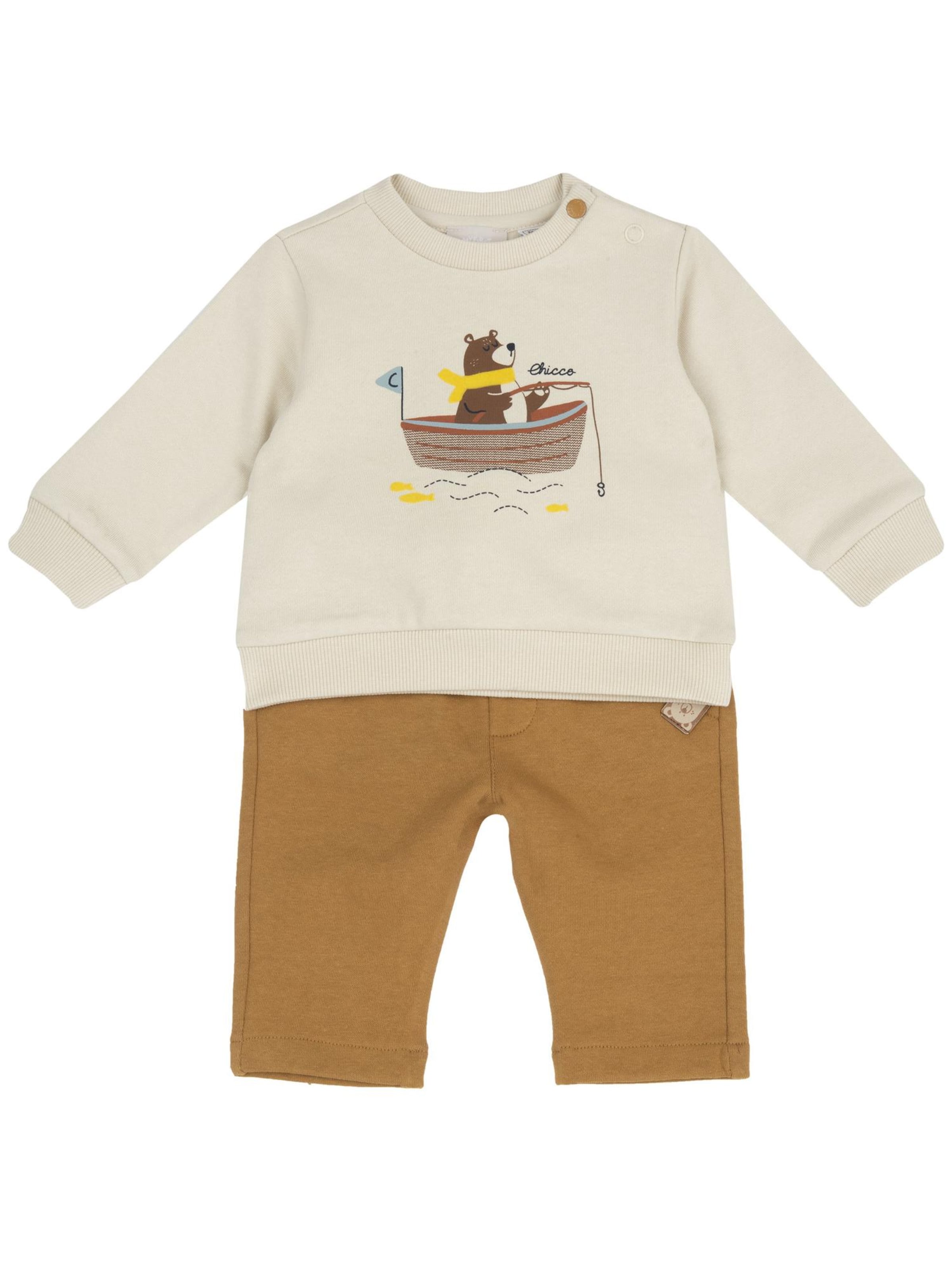 Chicco Joggingová souprava – béžová: přední strana