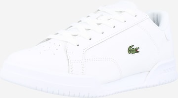 LACOSTE Sneakers laag 'Twin Serve' in Wit: voorkant