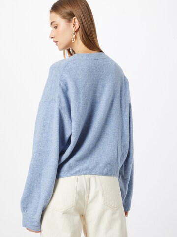 WEEKDAY Sweter 'Aggie' w kolorze niebieski