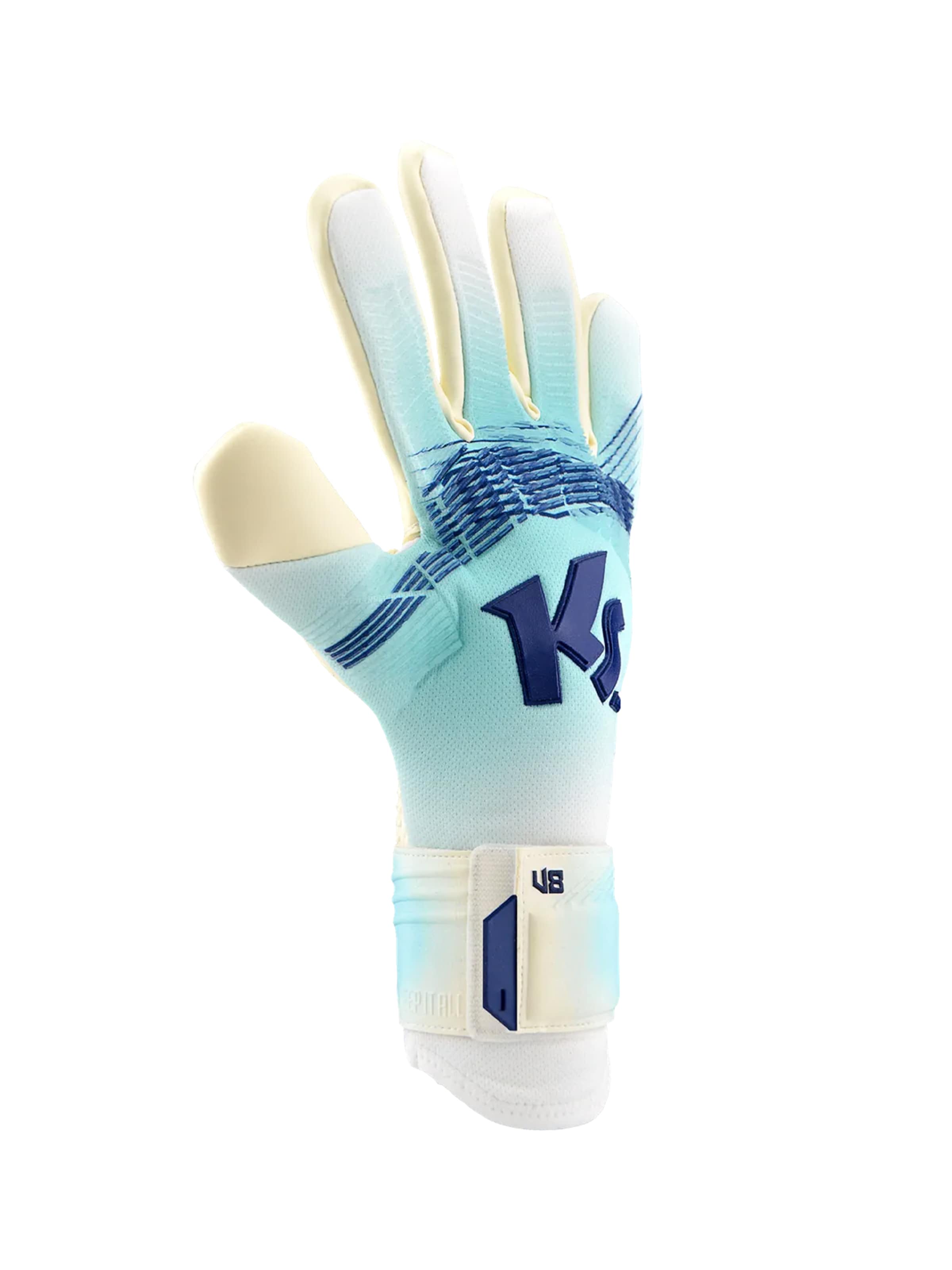 KEEPERsport Sports gloves 'Champ NC AQUA' in Blue