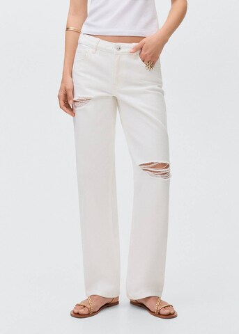 MANGO TEEN Regular Jeans 'Clean 2' in White: front