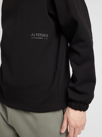 JACK & JONES Sweatshirt 'ALTITUDE' in Schwarz