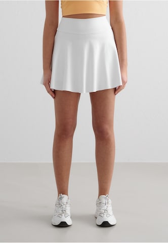 Jupe de sport 'Sense' Aim'n en blanc : devant