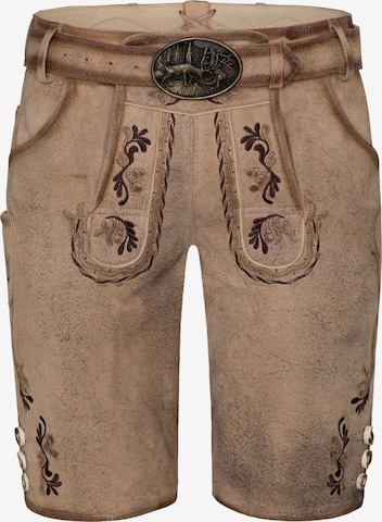 SPIETH & WENSKY Regular Klederdracht broek 'Fredo' in Beige: voorkant