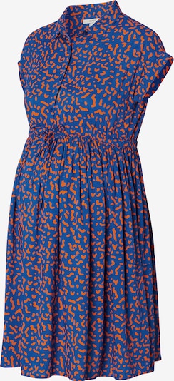 Esprit Maternity Kleid in dunkelblau / neonorange, Produktansicht