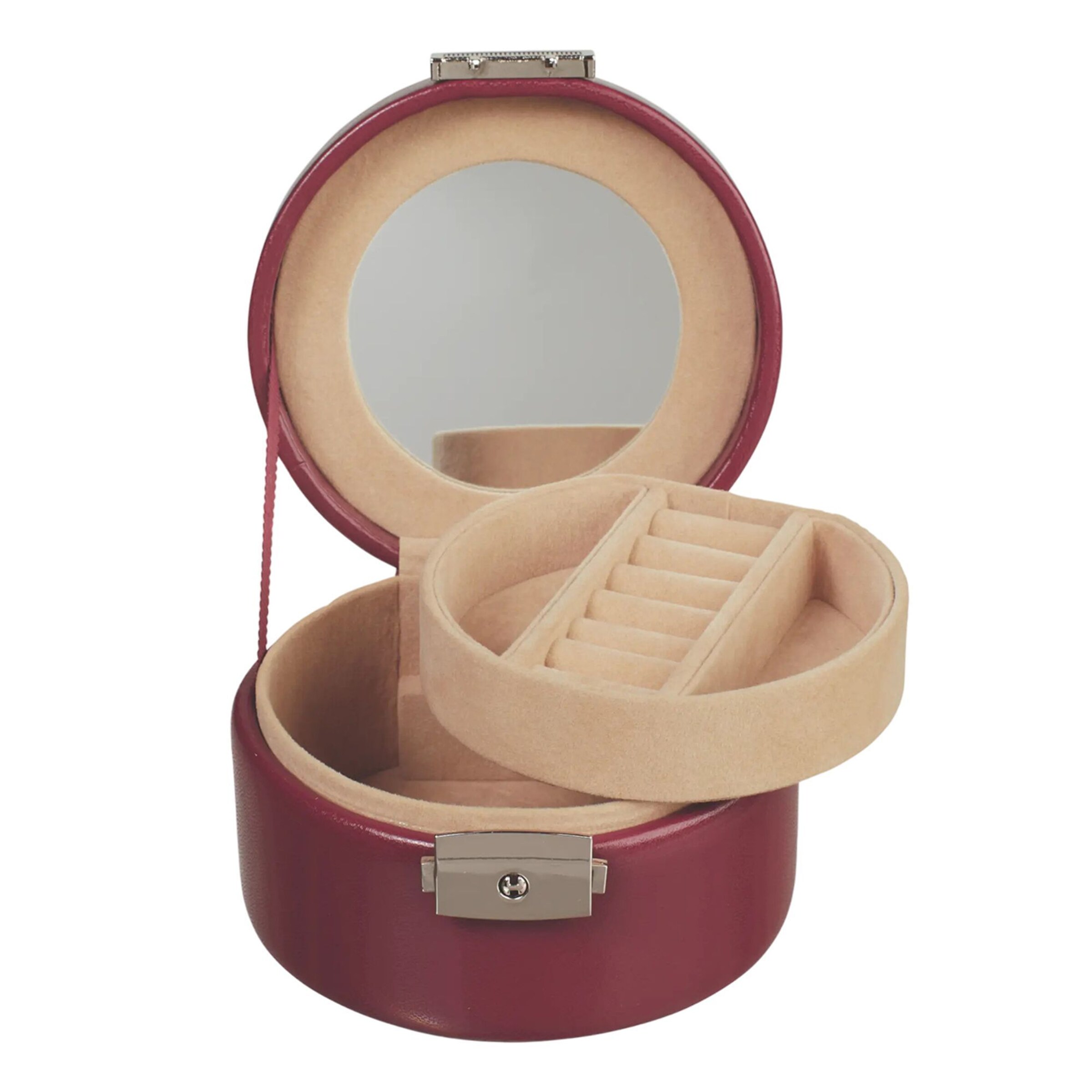 Boîte à bijoux 'Merino' WINDROSE en rouge