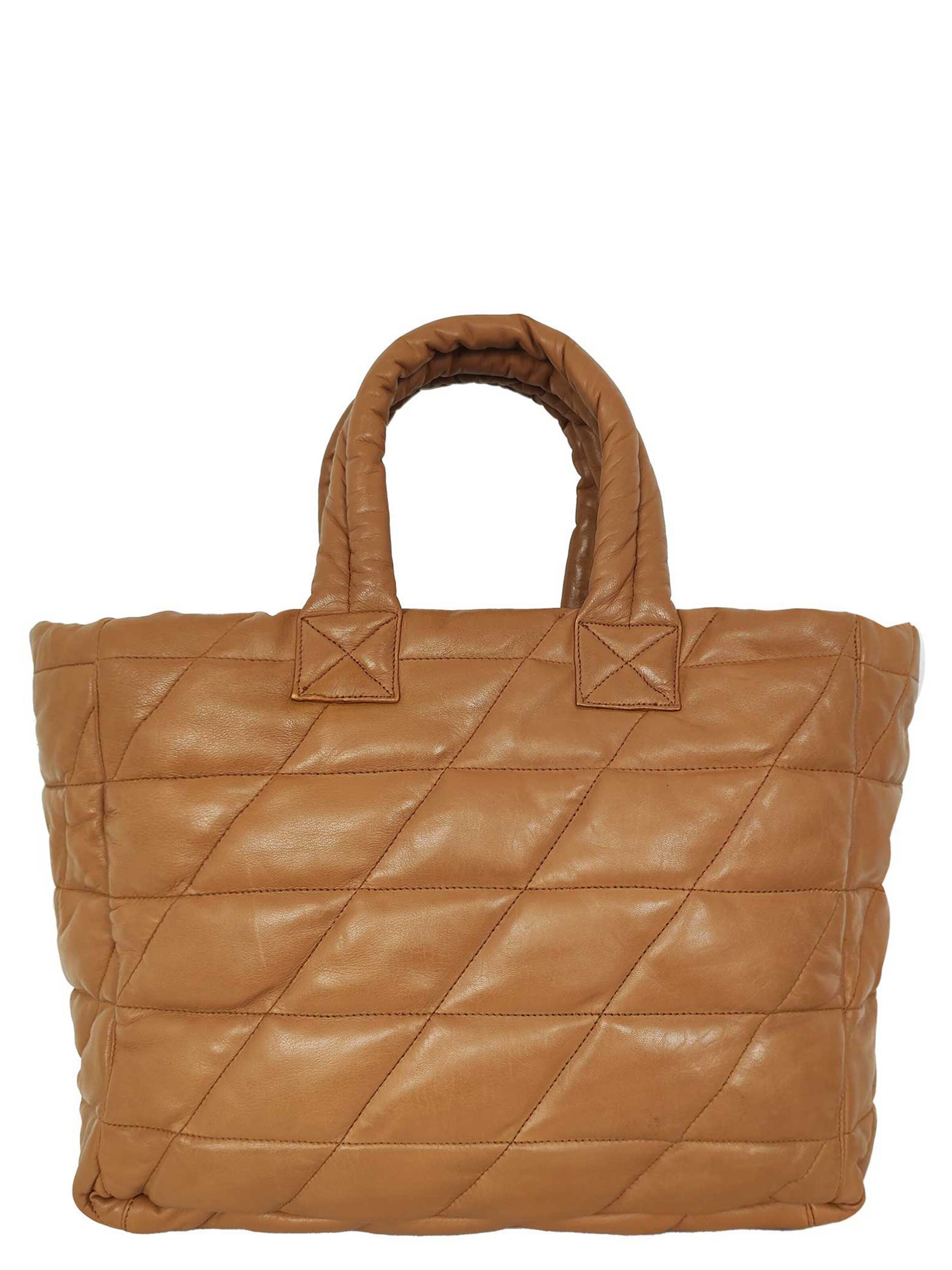 Lederjacken24 Shopper 'Sorala'‌‌‌‌ in Braun