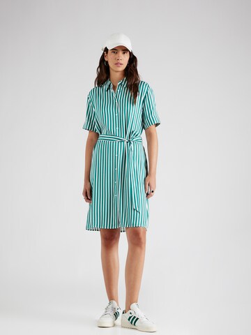 Rochie tip bluză de la TOMMY HILFIGER pe verde