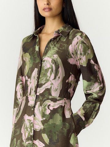 YAS Blousejurk 'YASSafera' in Groen
