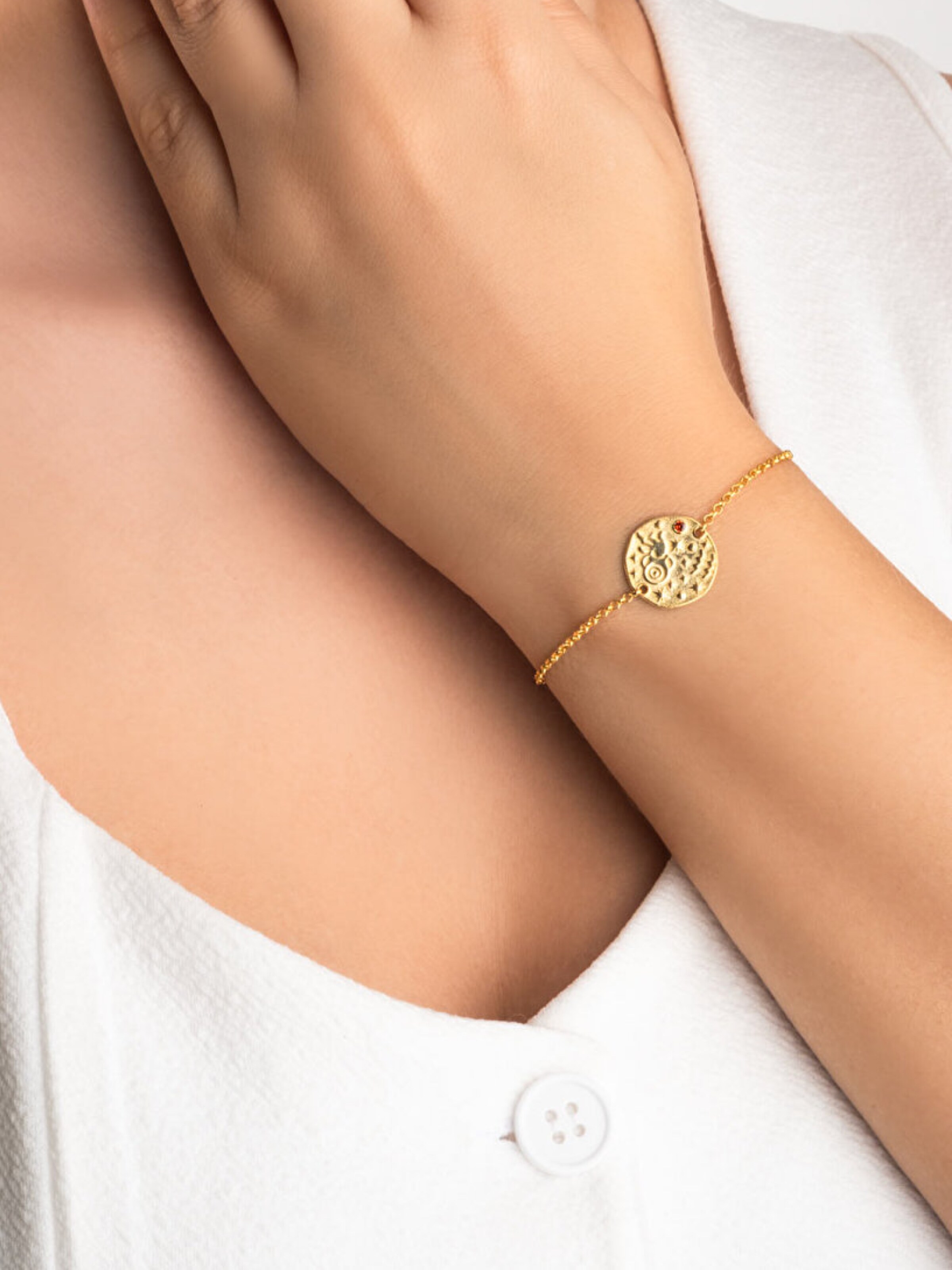 So Chic Armband in Goud: voorkant