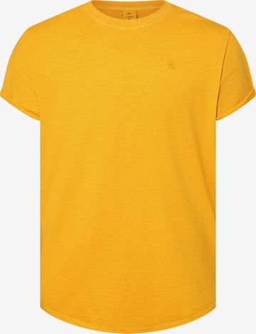 T-Shirt 'Lash' G-Star RAW en jaune : devant