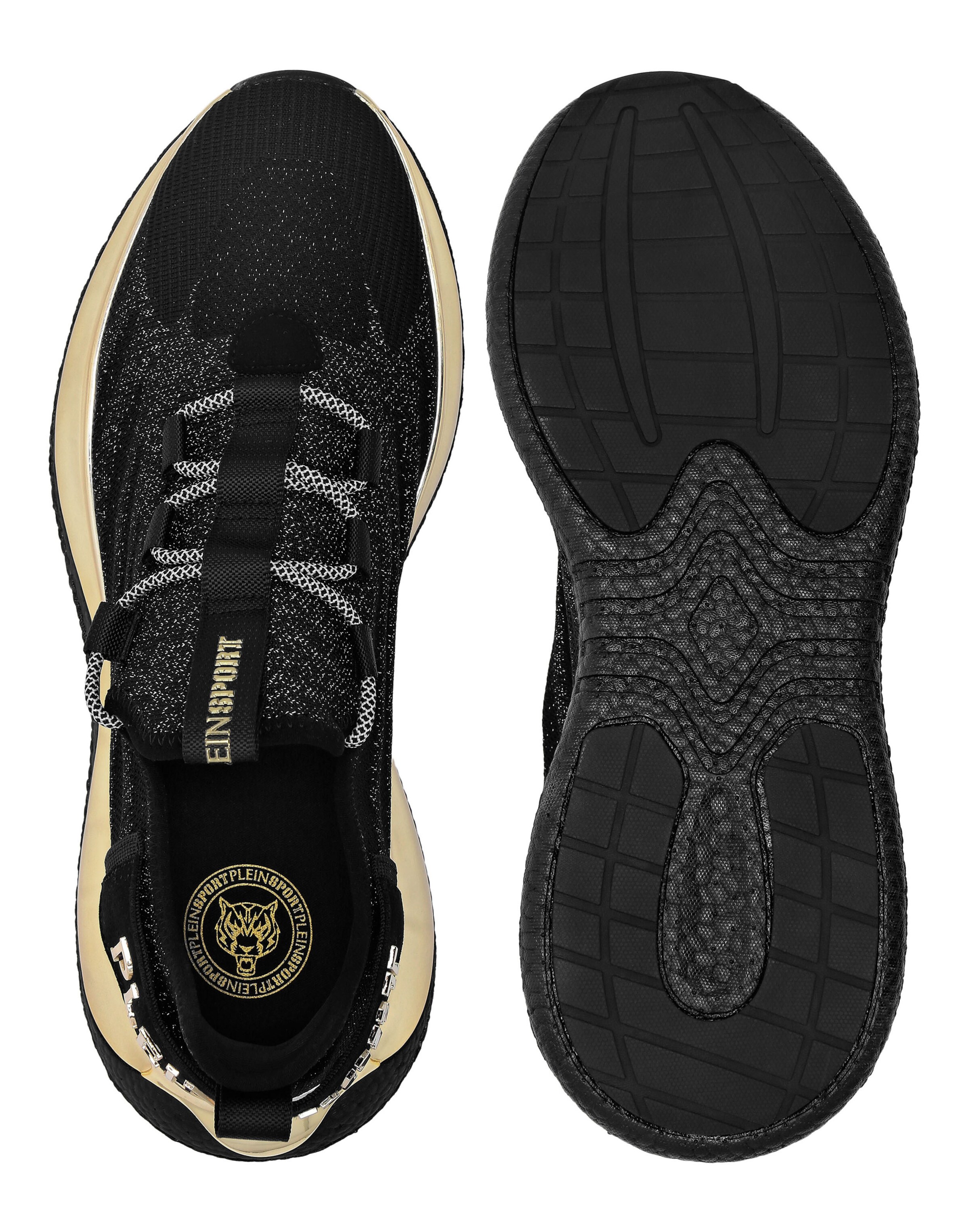 Plein Sport Platform trainers 'The Iron Tiger Gen.x.02' in Black