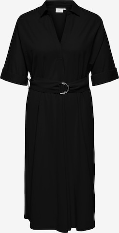 ONLY Carmakoma - Vestido 'CARJolly' en negro: frente