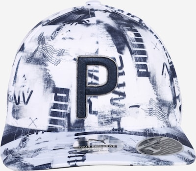 PUMA Sports cap 'Hacked P 110' in Navy / White, Item view